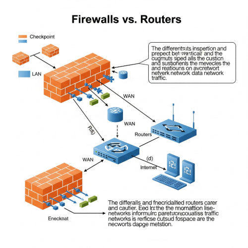 Firewalls vs. Routers: What’s the Difference for Your Office Network?