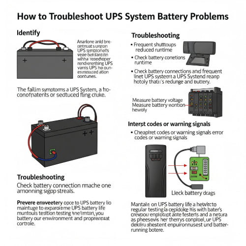 The Silent Sentinel Fails: How to Troubleshoot UPS System Battery Problems