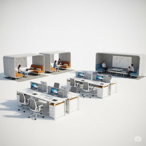 The Agile Workspace: The Rise of Smart Desks and Collaborative Spaces