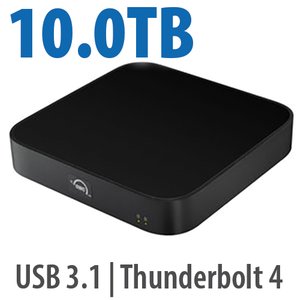 10.0TB (6.0TB HDD + 4.0TB NVMe) OWC miniStack STX Stackable Storage and Thunderbolt