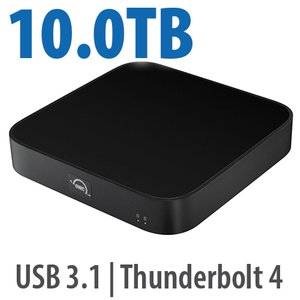 10.0TB (8.0TB HDD + 2.0TB NVMe) OWC miniStack STX Stackable Storage and Thunderbolt