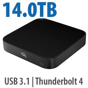 14.0TB (6.0TB HDD + 8.0TB NVMe) OWC miniStack STX Stackable Storage and Thunderbolt