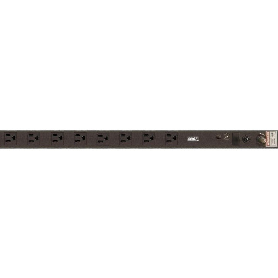 15A 120V Power Distribution Unit - Vertiv Geist 8 Vertical Outlets | PDU 13463