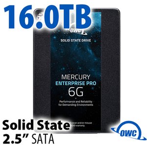 16.0TB OWC Mercury Enterprise Pro 6G 2.5-inch 7mm SATA 6.0Gb/s Solid-State Drive