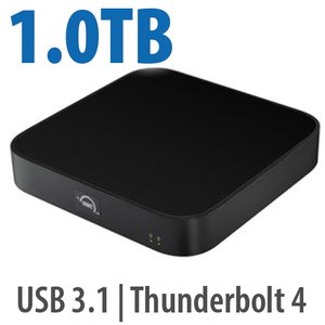 1.0TB (NVMe) OWC miniStack STX Stackable Storage and Thunderbolt Hub Xpansion