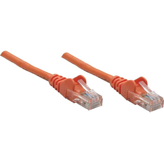 1.5 Ft Orange Cat5E Snagless Patch Cable