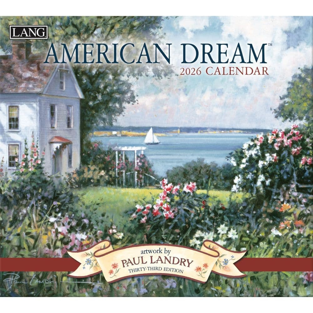 2026 American Dream Wall Calendar