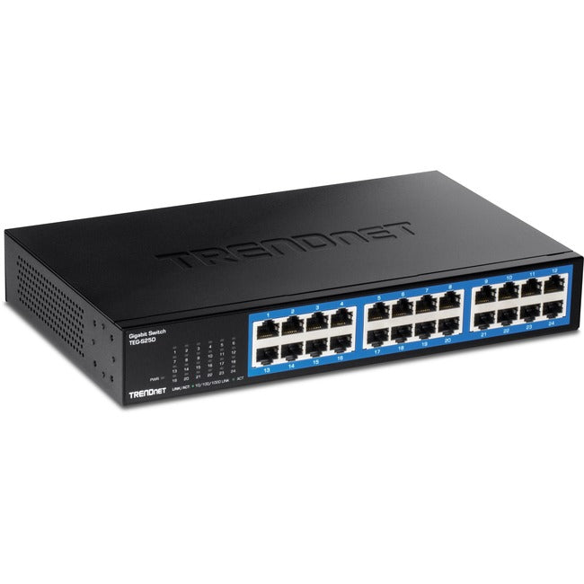 24-Port Gigabit Desktop Switch - Unmanaged Network Solution | TRENDnet TEG-S25D