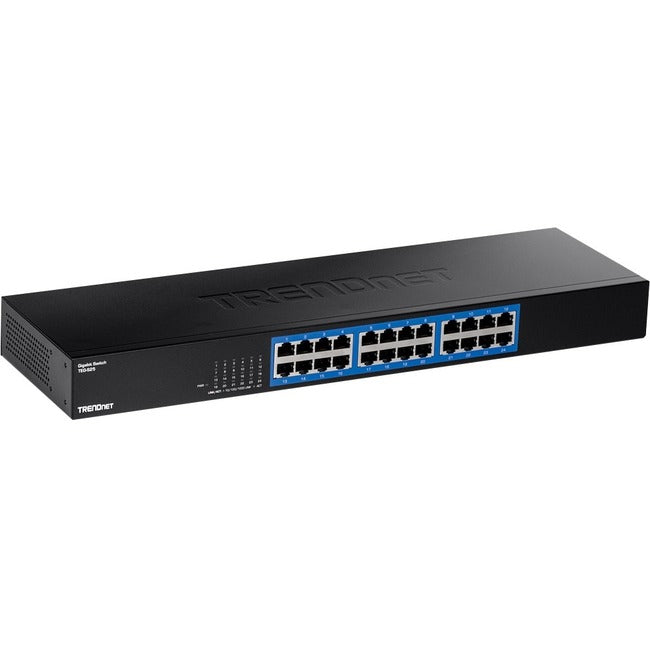 24-Port Gigabit Switch - Enterprise Rackmount Solution | TRENDnet TEG-S25