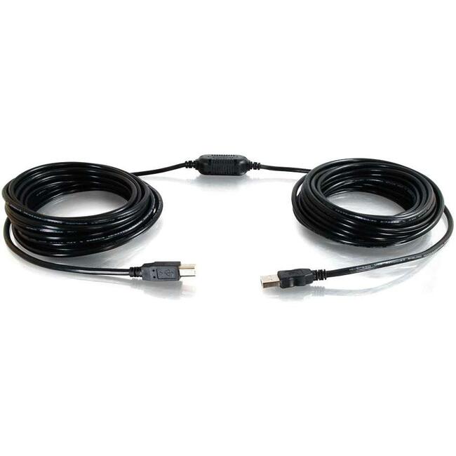 25Ft Usb A To B M/M Active Cable
