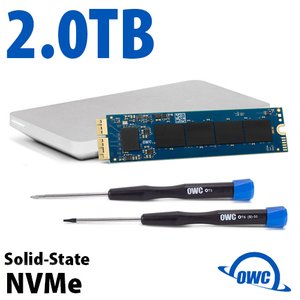 2.0TB OWC Aura Pro X2 Complete PCIe 4.0 NVMe SSD Upgrade Solution for Select MacBook