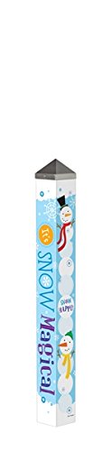 3' Art Pole - Snow Magical 4X4