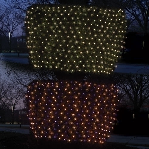 300 LED Net Light - Changes from Halloween to Christmas