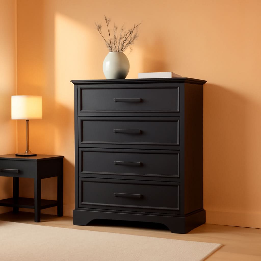 36 Inch Dresser With USB Charging Station Modern Farmhouse