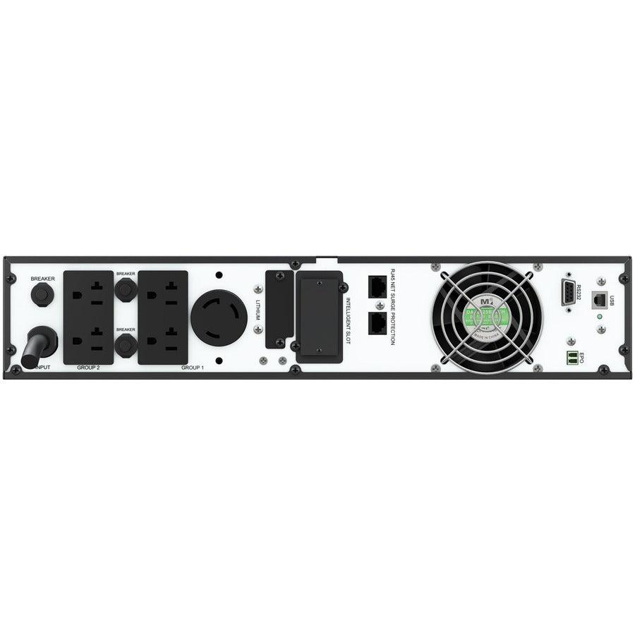 3KVA UPS Lithium-Ion Single Phase - Rack Mount Power Protection | Panduit U03S11L