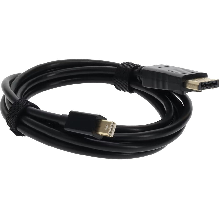 3ft (1m) Mini-DisplayPort Male to DisplayPort Male Black Adapter Cable MINIDP2DPMM3