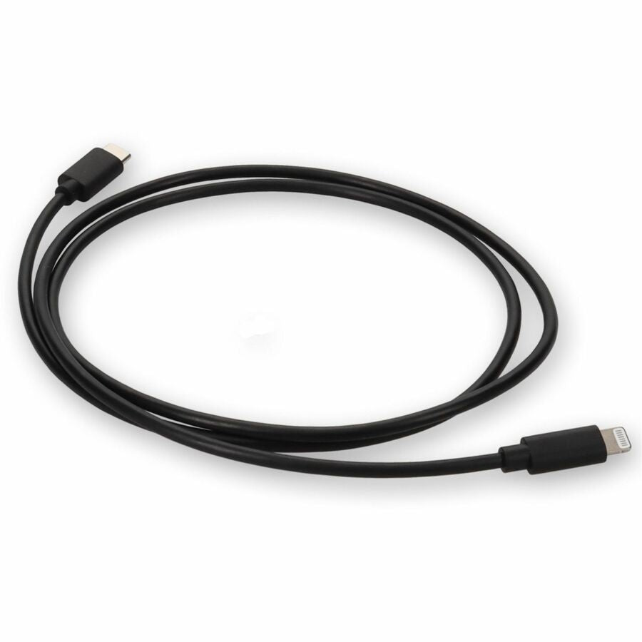 3ft (1m) USB-C 3.1 to Lightning Cable Male to Male Black TPE Cable USBC2LGTTPE1M