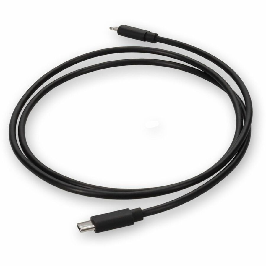 3ft (1m) USB-C 3.1 to Lightning Cable Male to Male Black TPE Cable USBC2LGTTPE1M