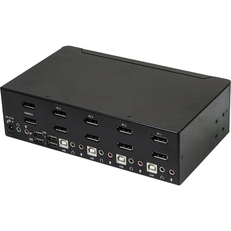 4-Port Dual DisplayPort KVM Switch - 4K 60Hz - TAA | StarTech.com SV431DPDDUA2