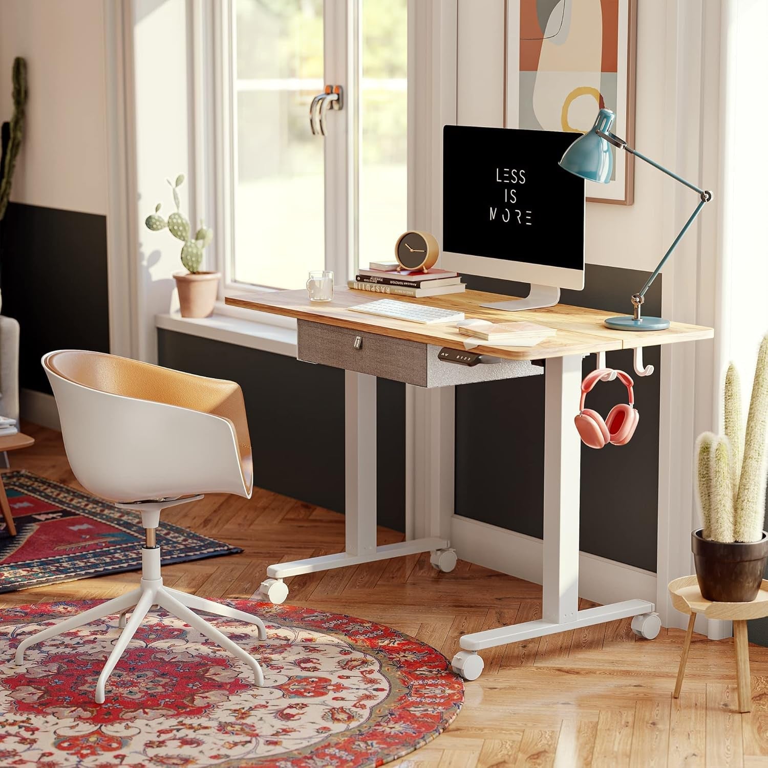 40x24 Inch Electric Height Adjustable Standing Desk