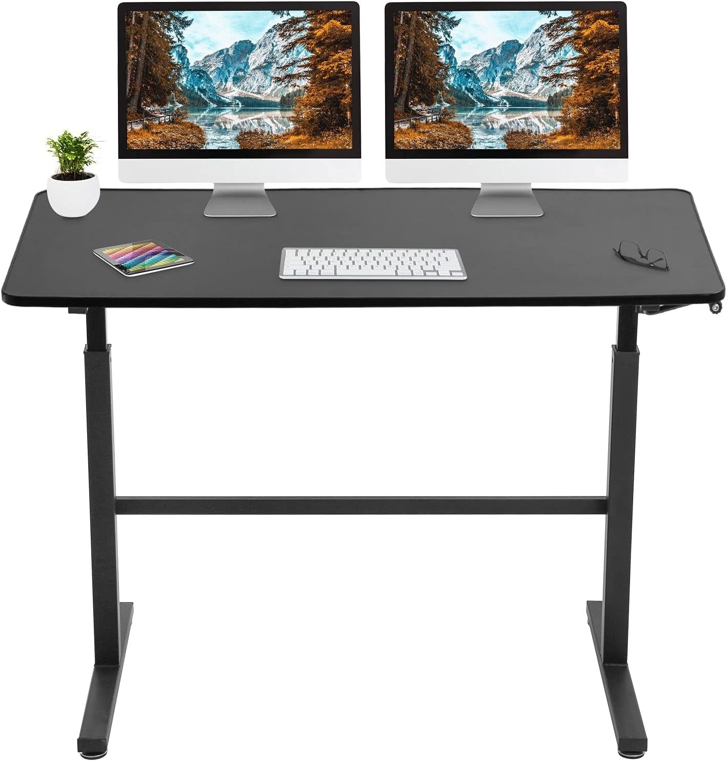 48 Inch Standing Desk Adjustable Height Ergonomic Computer Desk