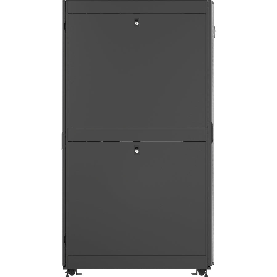 48U Server Rack - TAA Compliant Enterprise Cabinet 800x1200mm | Vertiv VR Rack VR3357TAA