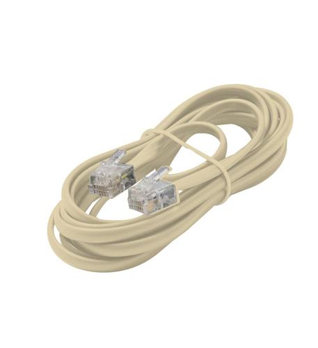 4C 7' Ivory Modular Line Cord ST-304-007IV