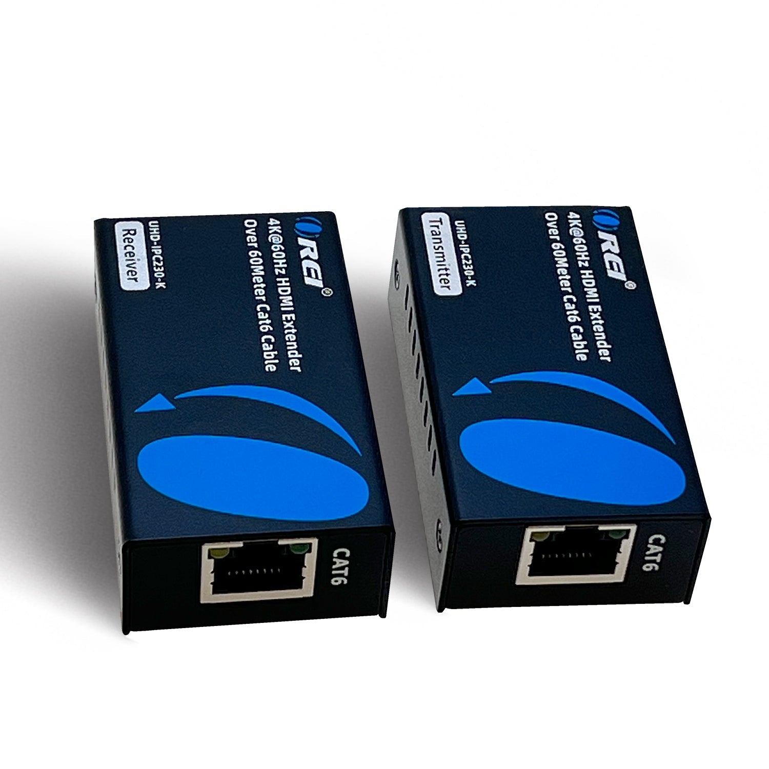 4K HDMI Extender Over CAT6/7 -230 ft -IR Blaster & Audio Extraction (UHD-IPC230-K)