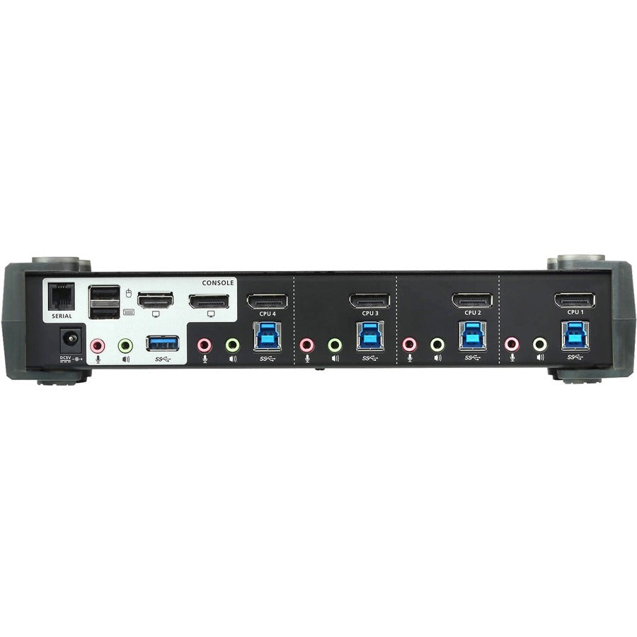 4Port Usb3.0 4K Dp Mst Kvmp,Switch Support Up To 4096X2160 60Hz