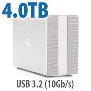 4.0TB OWC Mercury Elite Pro Dual SSD RAID Storage Solution with USB 3.2 (10Gb/s) +