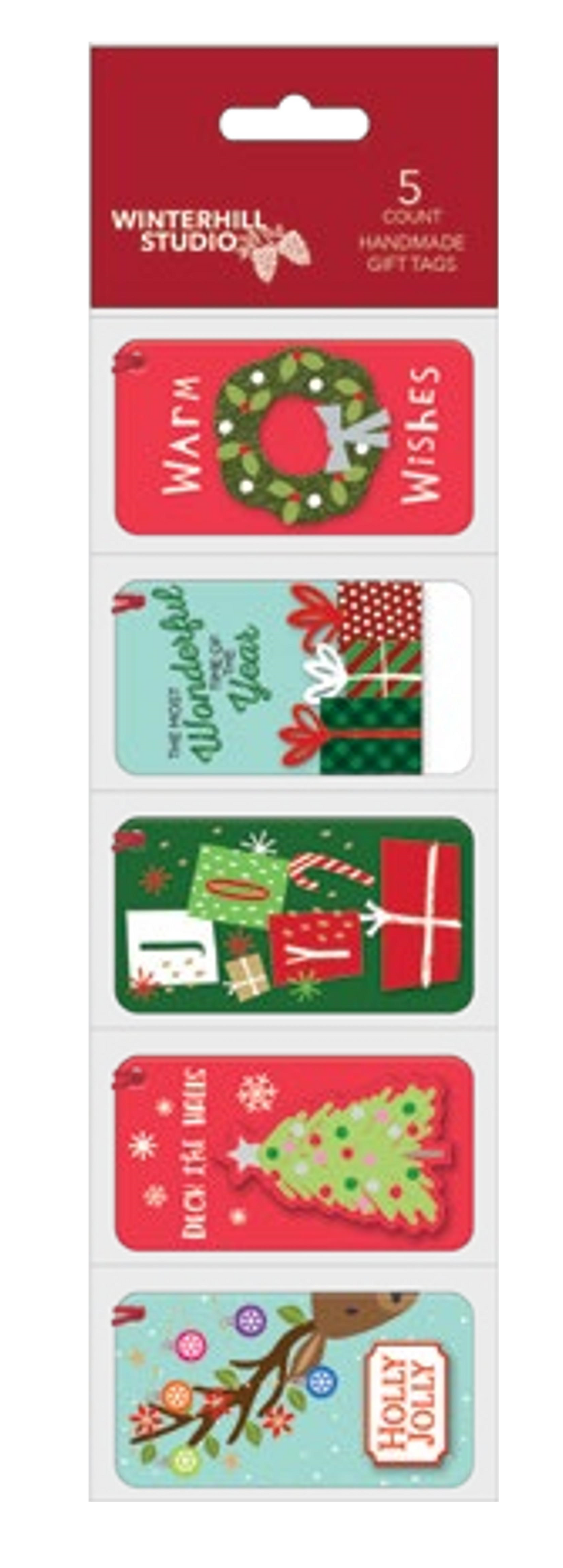 5 Count Handmade Gift Tags -