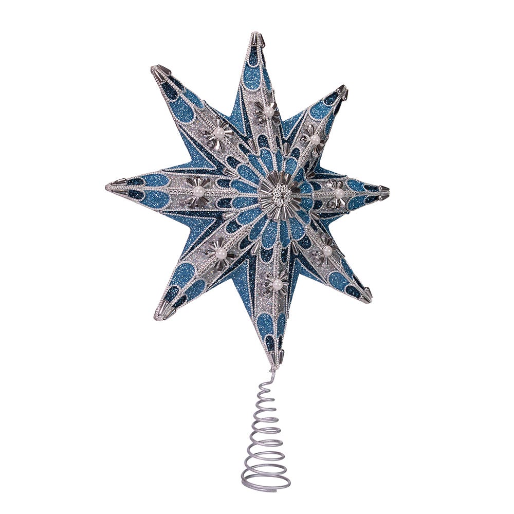 5 Point Blue Star Treetop
