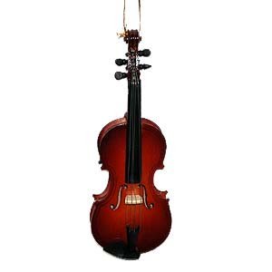5 inch Violin Ornament