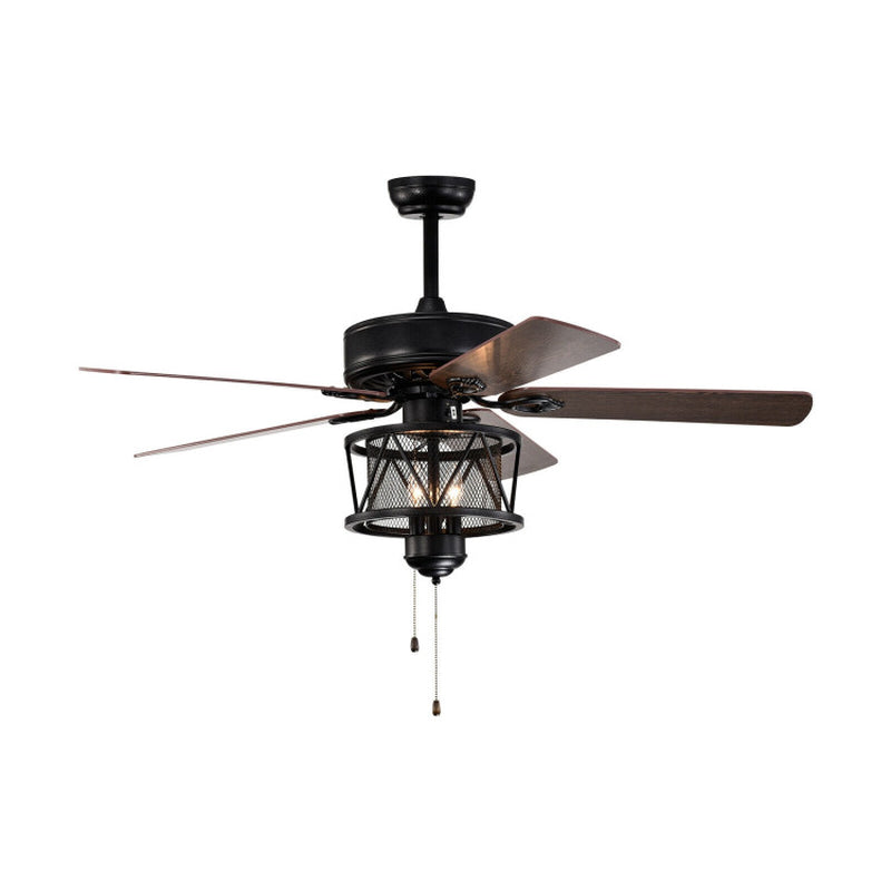 50 Inch Ceiling Fan With Lights And Reversible Blades