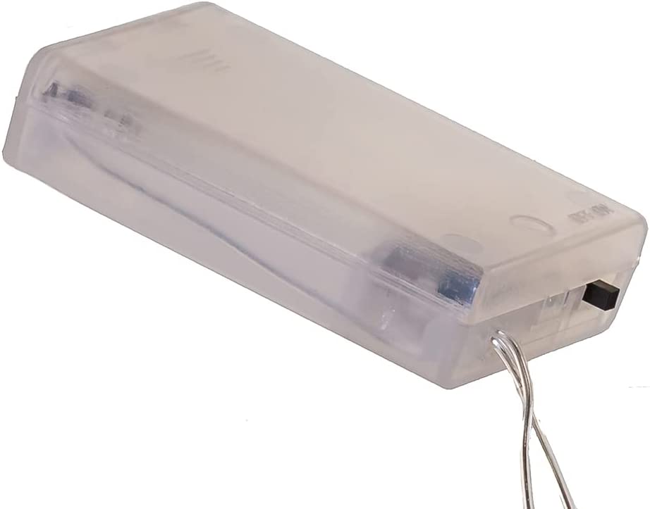 50-Light Battery-Operated LED Fairie Light Set - Warm White