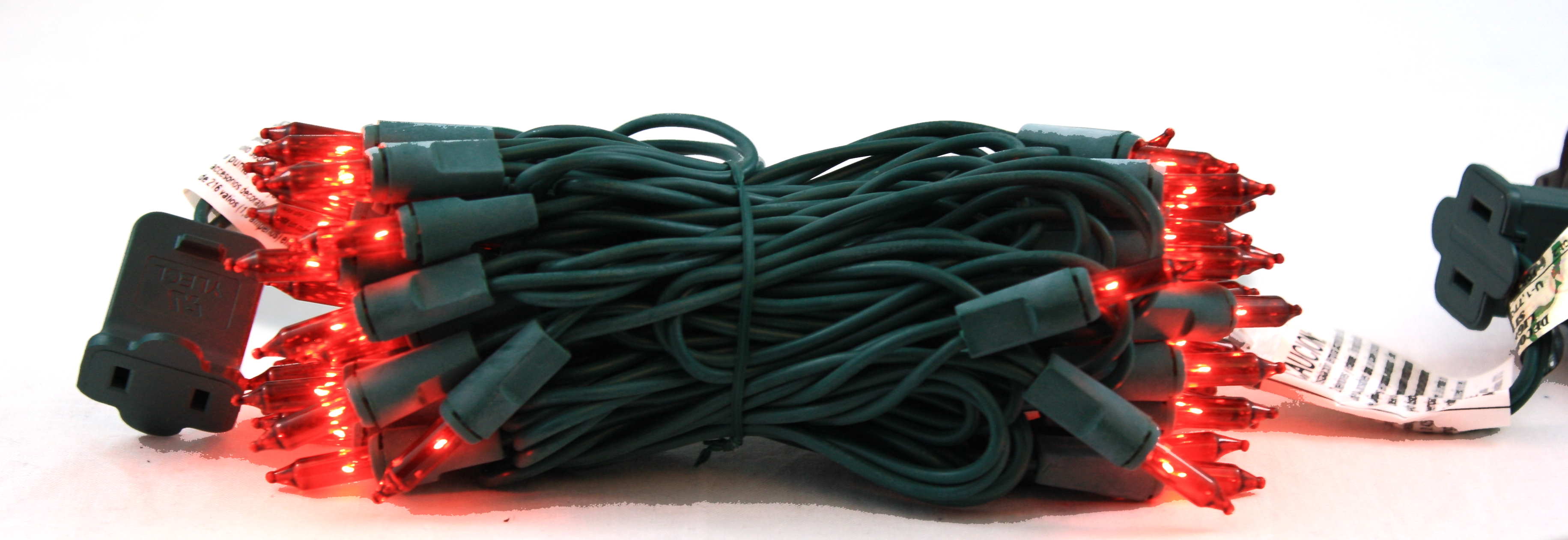 50 Light Indoor/Outdoor RED String Light