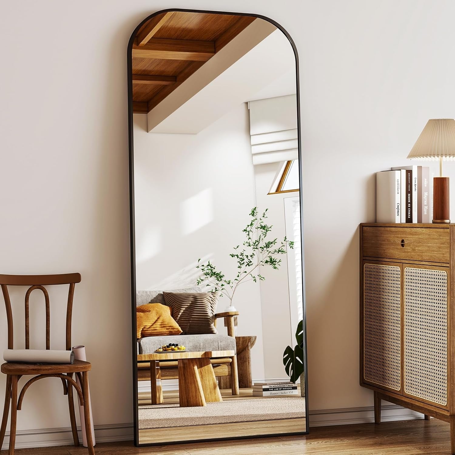 71x28 Full Length Mirror With Stand For Home Decor