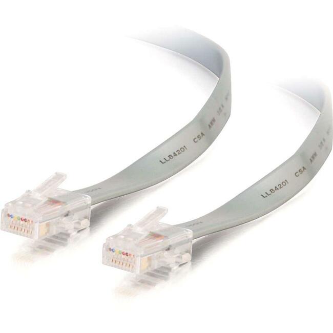 7Ft Rj45 8P8C Crossed/Rollover Modular Cable