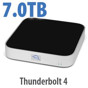 7.0TB (6.0TB HDD + 1.0TB NVMe) OWC miniStack STX Stackable Storage and Thunderbolt