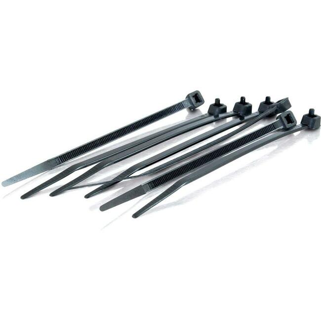 7.5In Cable Tie Multipack (100 Pack) - Black (Taa Compliant)