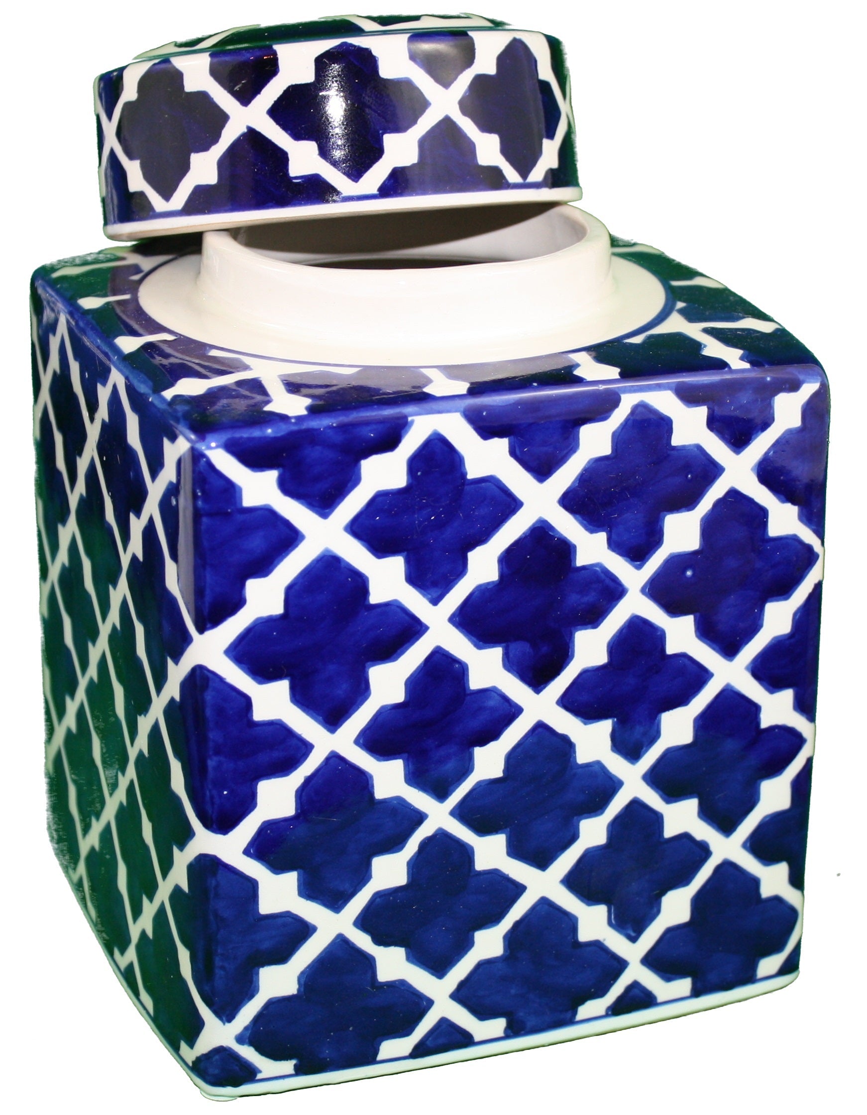 8.5 inch Ceramic Jar with Lid