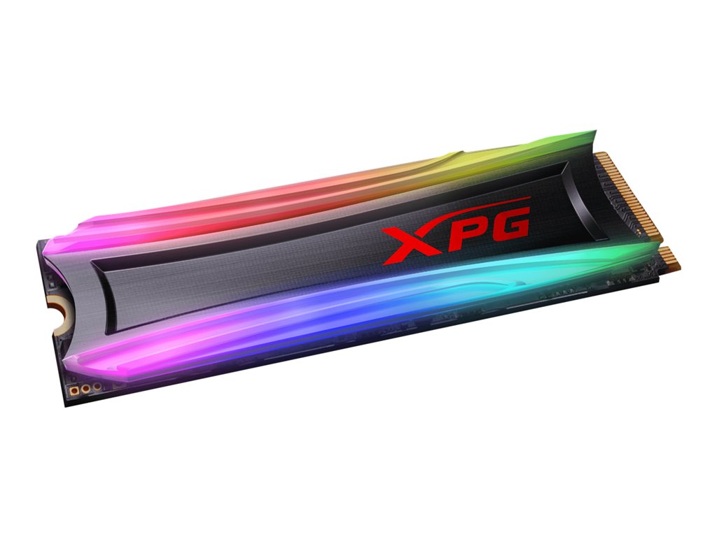 ADATA XPG Spectrix S40G RGB - SSD - 256 GB - internal - M.2 2280 - PCIe 3.0 x4 (NVMe) - 256-bit AES