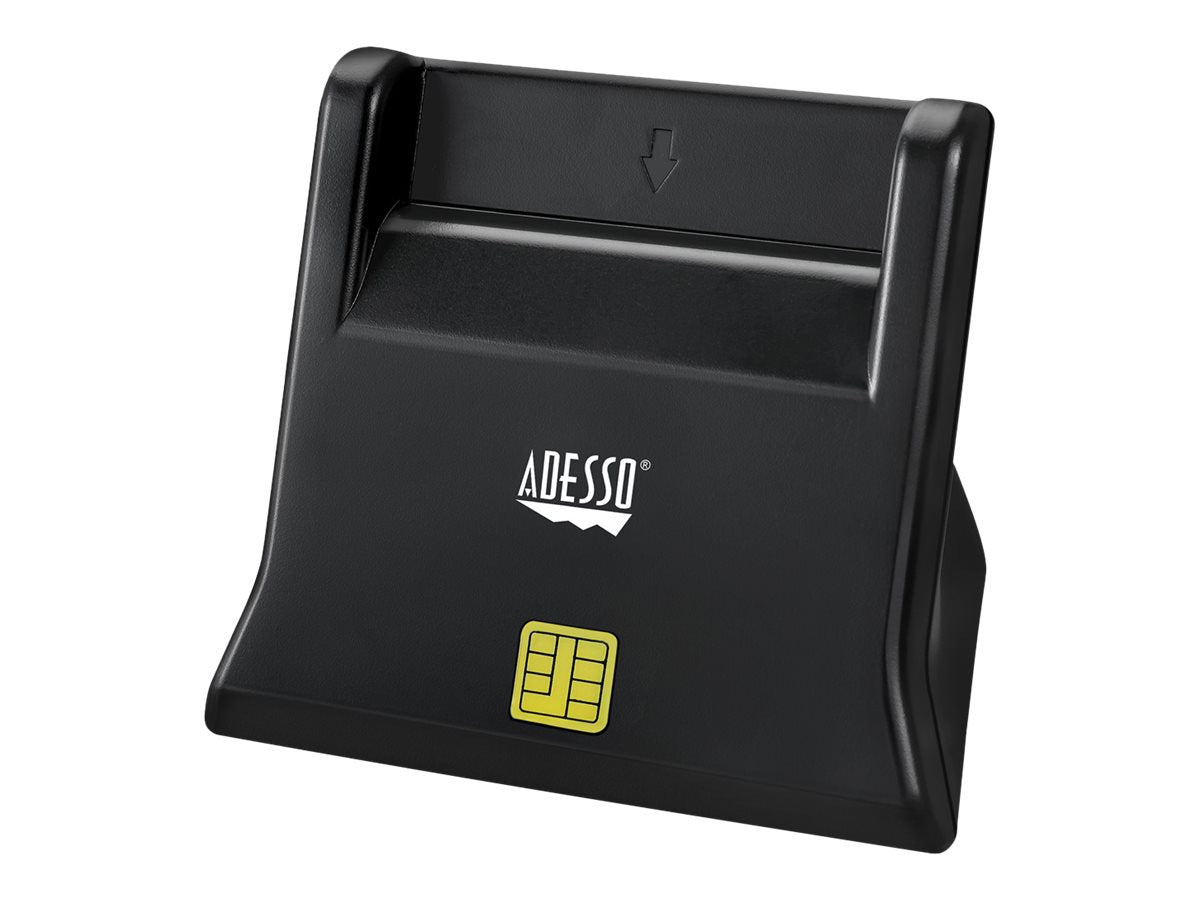 ADESSO TAA CAC USB DESKTOP SMART CARD READER, WORKS FOR WINDOWS AND MAC