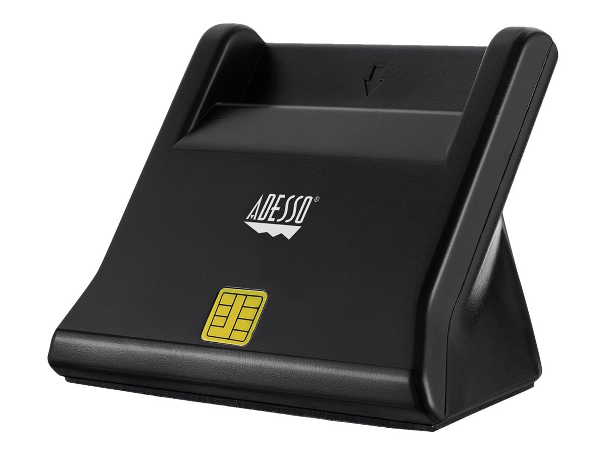 ADESSO TAA CAC USB DESKTOP SMART CARD READER, WORKS FOR WINDOWS AND MAC