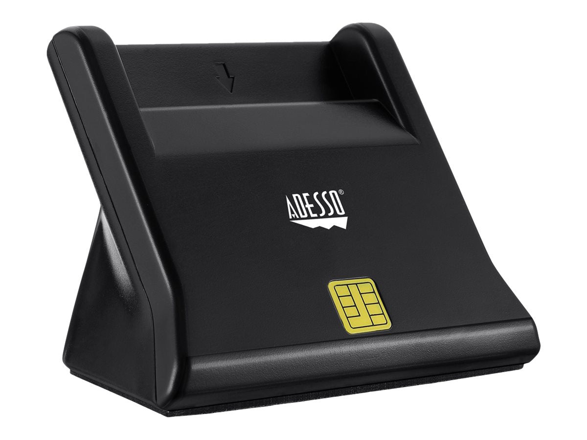 ADESSO TAA CAC USB DESKTOP SMART CARD READER, WORKS FOR WINDOWS AND MAC