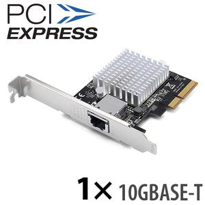 AKiTiO 5-Speed 10Gb/s Ethernet PCIe Network Adapter Expansion Card