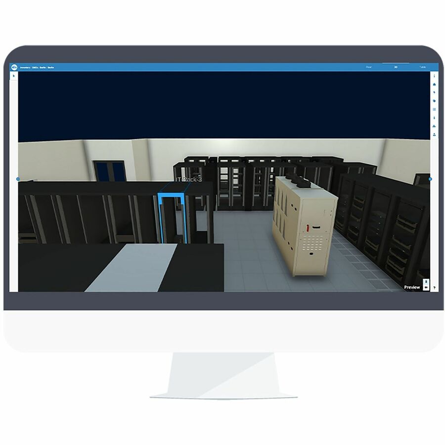 APC by Schneider Electric EcoStruxure IT Advisor Base and Capacity 1 Year SaaS, 10 Racks