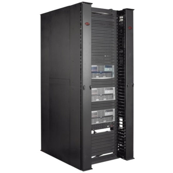 APC by Schneider Electric End of Row Panel for Double Sided 84 Performance Vertical Cable Manager" AR8679