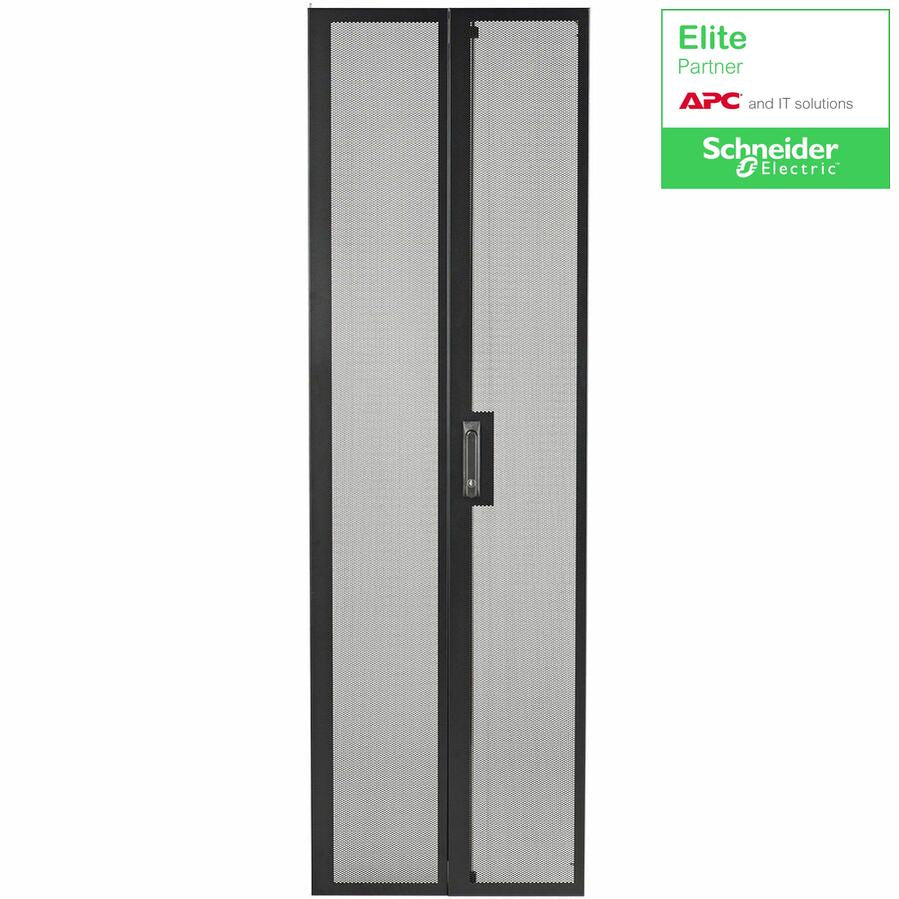 APC by Schneider Electric NetShelter SV 48U 600mm Wide Perforated Split Rear Doors