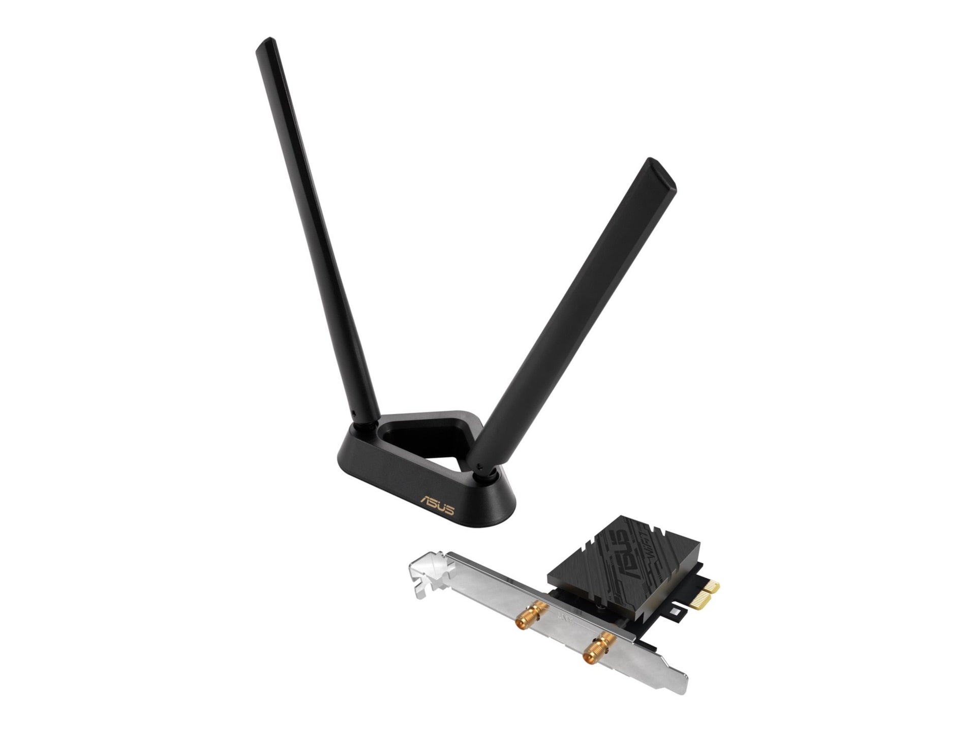 ASUS BE6500 Tri-Band PCIe WiFi 7 Adapter with Bluetooth 5.4 for Gamers & Power Users